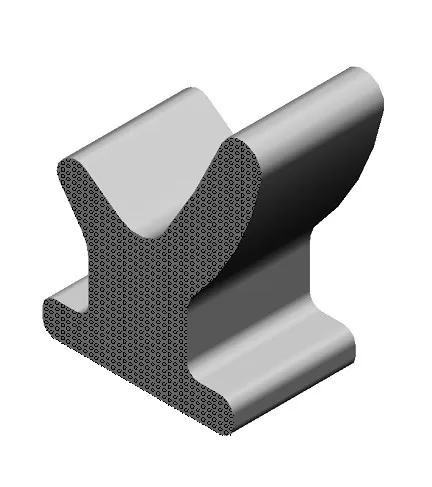 Spongy gray silicone - Image 3