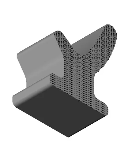 Spongy gray silicone - Image 2