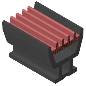 Coextruded EPDM Sponge Profile